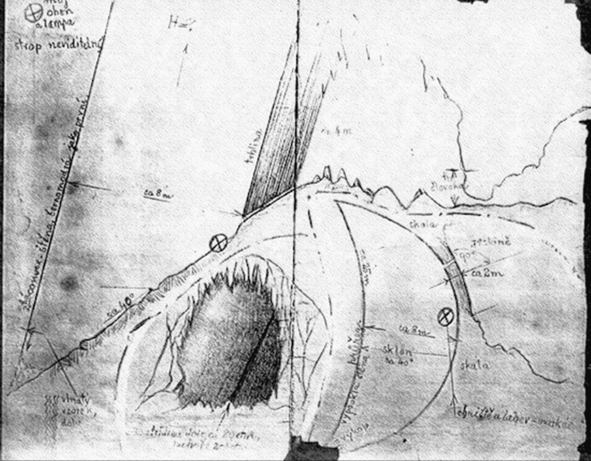 Moonshaft diary sketch